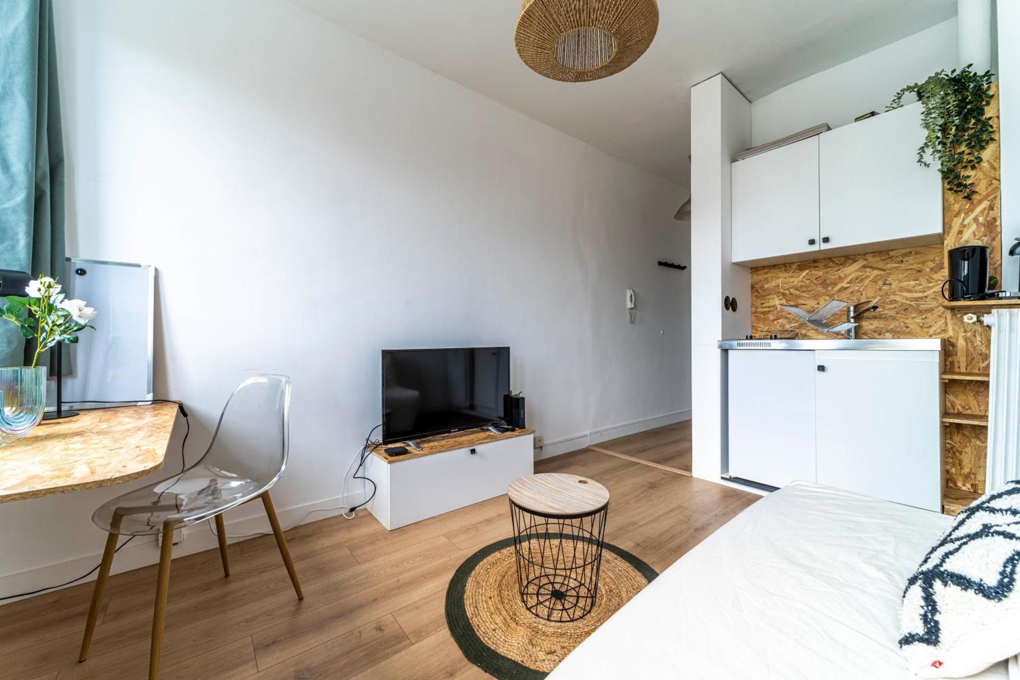 Studio Chaleureux Avec Aquarium Apartment Marcq-en-Baroeul Luaran gambar
