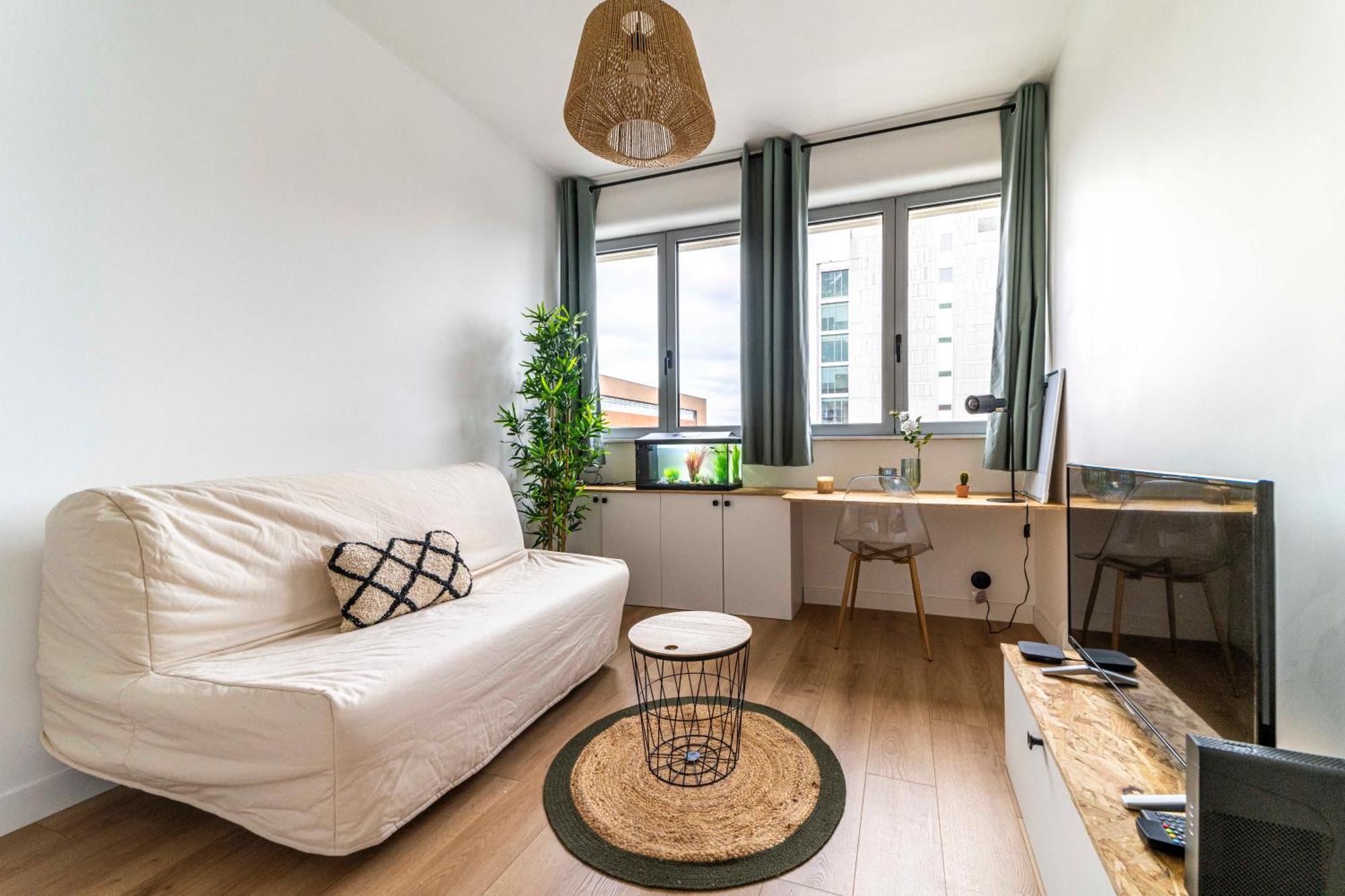 Studio Chaleureux Avec Aquarium Apartment Marcq-en-Baroeul Luaran gambar